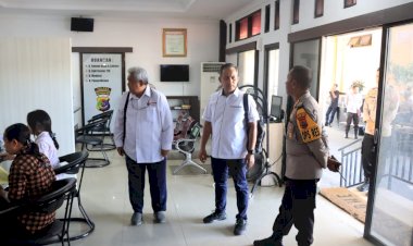 Evaluasi-Kinerja-Penyelenggaraan-Pelayanan-Publik,-Polresta-Kupang-Kota-Terima-Kunjungan-Tim-Verifikasi-Lapangan-Asrena-Mabes-Polri.