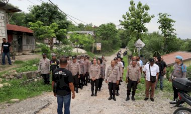 Kampanye-Pertemuan-Terbatas,-Personel-Satgas-dan-Sub-Satgas-Diterjunkan-Berikan-Pengamanan