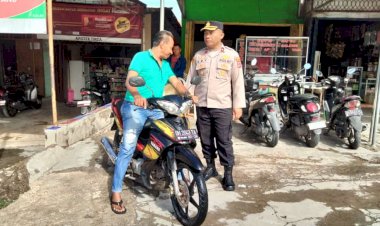 Polsek-Alak-Gelar-Himbauan-Tertib-Berlalu-Lintas-dan-Peneguran-Pelanggaran-Kasat-Mata-di-Kota-Kupang