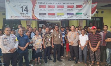 Kapolsek-Alak-Lakukan-Safari-Kamtibmas-dan-Rakor-Persiapan-Pemilu-di-Kelurahan-Namosain