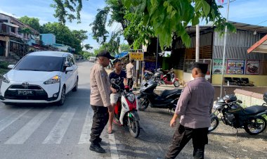 Polsek-Alak-Konsisten-Lakukan-Penertiban-Pelanggaran-Kasat-Mata-di-Wilayah-Hukumnya