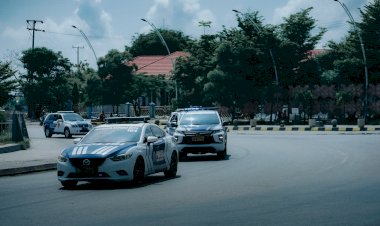 Show-Of-Force-Kendaraan-Bermotor,-Jelang-Operasi-Keselamatan-Turangga-2024