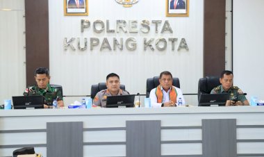 Rakor-Lintas-Sektoral,-Kapolresta-Kombes-Aldinan-Manurung-Minta-Dukungan-Seluruh-Pihak-Dalam-Pengamanan-Idul-Fitri-di-Kota-Kupang