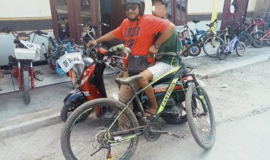 Terekam-CCTV-Saat-Mencuri-Sepeda,-Aparat-Polsek-Kota-Lama-Amankan-MT.