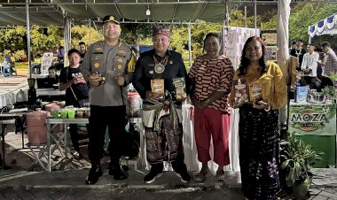 Koepan-Festival-2024,-Kapolresta-Kupang-Kota-Hadir-dan-Berikan-Dukungan-Bagi-Pelaku-UMKM