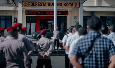 Jelang-Pentahbisan-Uskup-Agung-Kupang,-Polresta-Kupang-Kota-Libatkan-Ratusan-Personel-Pengamanan