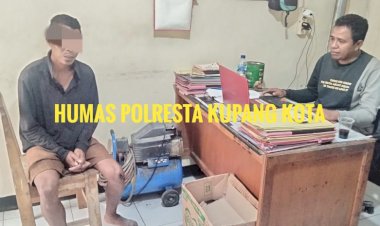 Sempat-Dihakimi-Warga,-Pelaku-Pencurian-Segera-Diamankan-Bhabinkamtibmas-Kelurahan-Alak