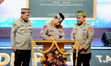 Kapolri-Resmikan-Komite-Olahraga-Polri,-Wadah-Para-Polisi-Atlet