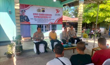 Kapolsek-Kota-Lama-Dengar-Curhat-Warga-Lasiana-yang-Keluhkan-Pesta-Hingga-Larut-Malam,-Warga-Diminta-Segera-Melapor