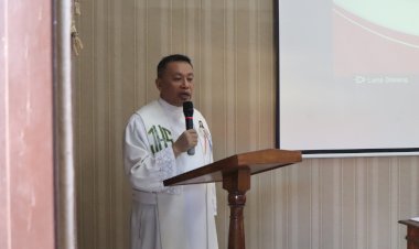 Perkuat-Iman-Personel-Polresta,-Romo-Rudy-Lake:-Pekerjaan-Adalah-Sebuah-Panggilan-dan-Perutusan
