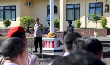 Apel-Anev-Mingguan,-Kapolresta-Kupang-Kota-Harap-Strong-Point-Pagi-Lebih-Ditingkatkan-Demi-Pelayanan-Kepada-Masyarakat