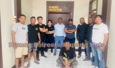 Mabuk-dan-Lakukan-Pengancaman-Dengan-Parang,-Mantan-Security-THM-Diamankan-Jatanras-Polresta-Kupang-Kota.