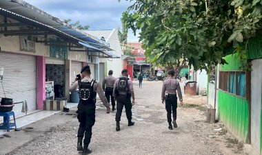 Patroli-Samapta-Polresta-Kupang-Kota,-Antisipasi-Judi-Sabung-Ayam