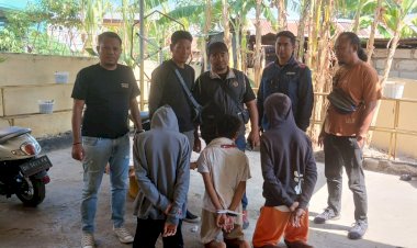 Unit-Reskrim-Polsek-Koja-Amankan-Pelaku-Pengeroyokan-di-Pasar-Kasih-Naikoten