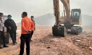 2-Hari-Kebakaran-TPA,-Pemuda-Alak-Tutup-Akses-Jalan.-Kapolresta-Minta-Jangan-Anarkis,-Semua-Pihak-Harus-Serius-Tangani-Masalah-Ini.