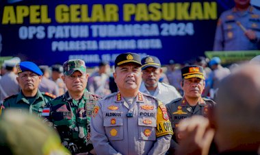 Operasi-Patuh-Turangga,-Polresta-Kupang-Kota-Tilang-dan-Tegur-Pelanggar