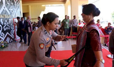 Polresta-Kupang-Kota-Lakukan-Pengamanan-Ketat,-Pelantikan-Anggota-DPRD-Provinsi-NTT-Periode-Tahun-2024-2029