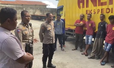 Unit-Lantas-Polsek-Alak-Edukasi-Kamtibmas-dan-Kamseltibcarlantas-Kepada-Karyawan-Ekspedisi