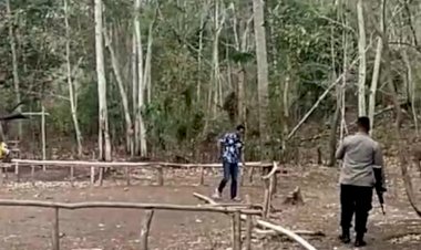 Adanya-Pengaduan-dari-Warga,-Polsek-Koja-Bongkar-Arena-Judi-Sabung-Ayam-di-Airnona