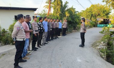 Kampanye-Pilkada-di-6-Kecamatan,-Polresta-Kupang-Kota-Terjunkan-Satgas-Ops-Mantap-Praja-Lakukan-Pamwal