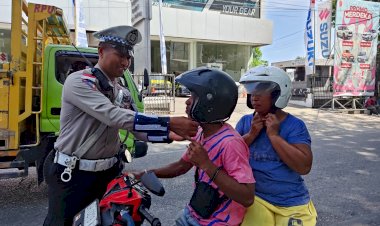Satlantas-Polresta-Kupang-Kota-Himbau-Pengendara-untuk-Tertib-Berlalulintas