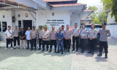 Pastikan-Aman,-Satgas-OMP-Turangga-Polresta-Kupang-Kota-Patroli-ke-Kantor-Penyelenggara-Pilkada