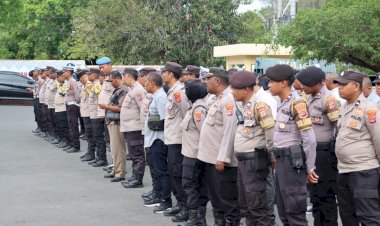 Polresta-Kupang-Kota-Siapkan-Personel-Pengamanan-Kunker-Presiden-RDTL-dan-Kedatangan-Ketua-Umum-Bhayangkari