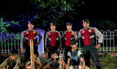 Samapta-Polresta-Amankan-Pemain-Meriam-Spritus-di-Jalan-El-Tari-Kupang