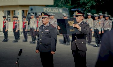 Peringati-Hari-Bela-Negara-ke-76,-Polresta-Kupang-Kota-Gelar-Upacara