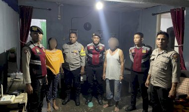 Terima-Laporan-Pengancaman-Via-110,-Piket-Polresta-ke-TKP-Damaikan-Persoalan-Rumah-Tangga.