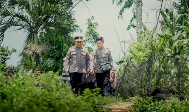 Kapolresta-Kupang-Kota-Tinjau-Tanaman-Jagung-di-Naioni,-Warga-Berharap-Hasil-Panen-Meningkat.