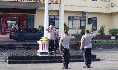 Apel-Pagi-Anev-Mingguan,-Kapolresta-Kupang-Kota:-Kita-Harus-Mampu-Membuat-Perubahan-Bagi-Masyarakat.