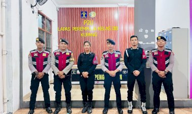 Patroli-Sambang-Satuan-Samapta-Polresta,-Tingkatkan-Keamanan-di-Lapas-Perempuan-Kupang.