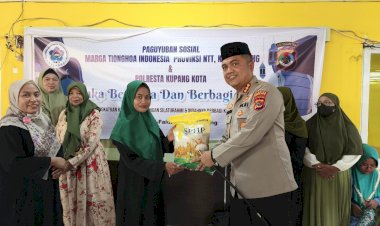 Kapolresta-Kupang-Kota-dan-PSMTI,-Berbagi-Kasih-dan-Buka-Puasa-Bersama-dengan-Jemaah-Mushalla-Al-Faidah-Oesapa.