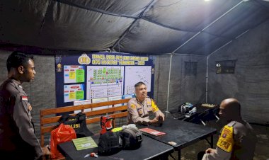 Polresta-Kupang-Kota-Dirikan-Pos-Pam-Menjelang-Hari-Raya-Idul-Fitri-1446-H