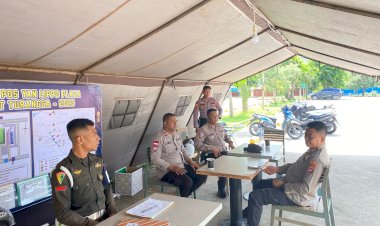 Pastikan-Anggota-Siap-Siaga,-Wakapolresta-Kupang-Kota-Cek-di-Beberapa-Pos-Pengamanan.