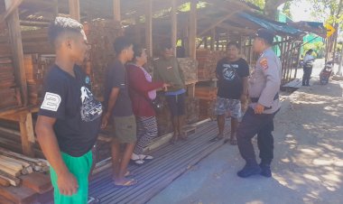 Kanit-Binmas-Polsek-Koja-Sambang-Pelaku-Usaha,-Sosialisasi-Antisipasi-Premanisme.