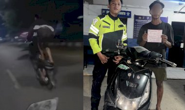 Dua-Pengendara-Sepeda-Motor-yang-Meresahkan-Warga-dan-Viral-di-Medsos,-Ditangkap-Unit-Patwal-Polresta