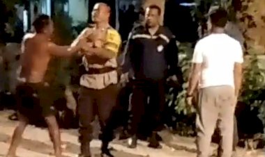 Ancam-Warga-dengan-Sabit-Hingga-Menyerang-Petugas,-Bhabinkamtibmas-Batuplat-Amankan-RT-Pemuda-Mabuk-ke-Polsek-Alak.