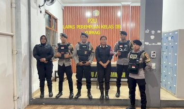 Sinergi-Jaga-Keamanan,-Polresta-Kupang-Kota-Gelar-Patroli-Sambang-ke-Lapas-Perempuan.