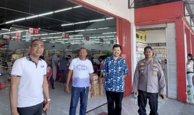 Kapolsek-Kota-Lama-Jalin-Silaturahmi-dengan-Manager-Super-Store-Dutalia,-Bahas-Situasi-Kamtibmas.