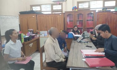 Penyidik-PPA-Satreskrim-Polresta-Kupang-Kota-Limpahkan-Tersangka-Percabulan-Anak-ke-Kejaksaan