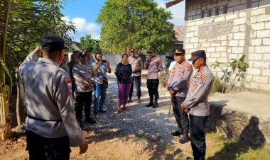 Kapolresta-Kupang-Kota-Tinjau-Lokasi-Rencana-Pembangunan-Sumur-Bor-untuk-Warga