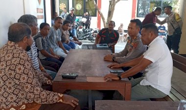 Kapolsek-Maulafa-Terima-Keluarga-Korban-Ignasius-Abi-:-Janji-Tangkap-Pelaku-dan-Proses-Kasus-Secara-Profesional