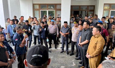 Polresta-Kupang-Kota-Amankan-Aksi-Damai-KSBSI-NTT-dengan-Humanis