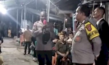 Kapolsek-Alak-Pimpin-Patroli-Malam,-Imbau-Warga-Hindari-Miras-dan-Pesta-Hingga-Larut-Malam.