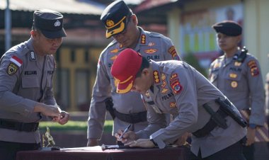 Polresta-Kupang-Kota-Terima-118-Siswa-Latja-Diktukba-Polri-Tahun-2025