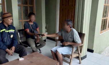 Bhabinkamtibmas-Batuplat-Bantu-Warga-Ambil-Kembali-HP-yang-Hilang,-Cegah-Kesalahpahaman.