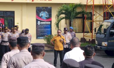 Pimpin-Apel-Pagi,-Kasat-Intelkam-Perintahkan-Anggota-Polresta-Kupang-Kota-Stop-Miras.