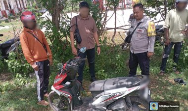 Bhabinkamtibmas-Sikumana-Beraksi-Cepat,-Motor-Korban-